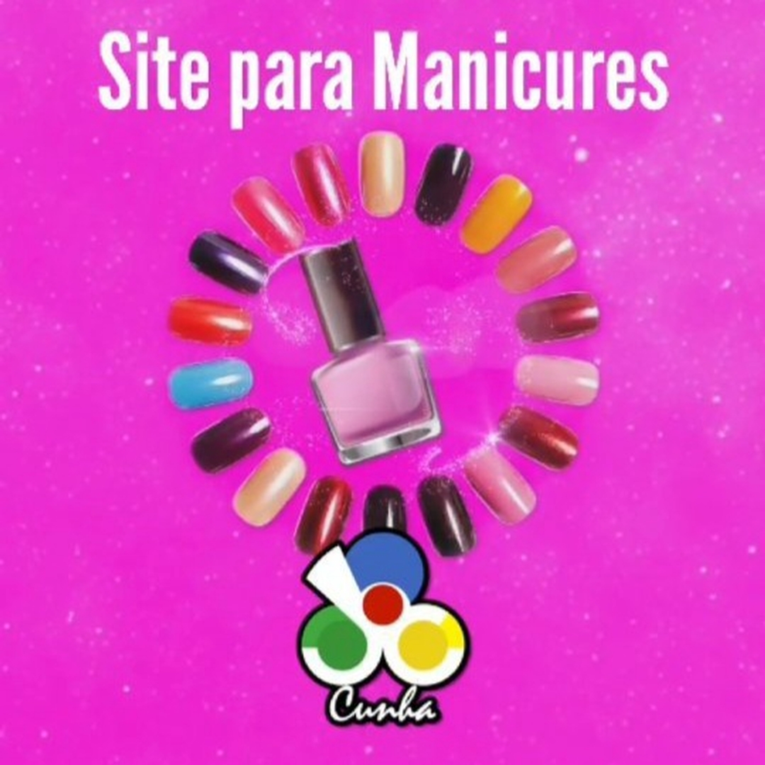 Site para Manicures-Mostre seu talento