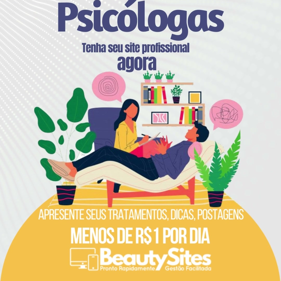 Site para psicólogas-Divulgue sua atuação