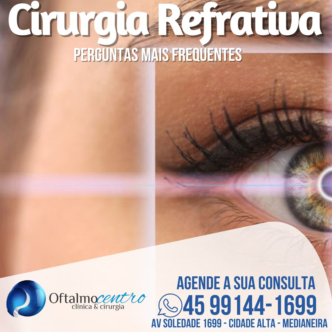 Cirurgia refrativa-perguntas frequentes