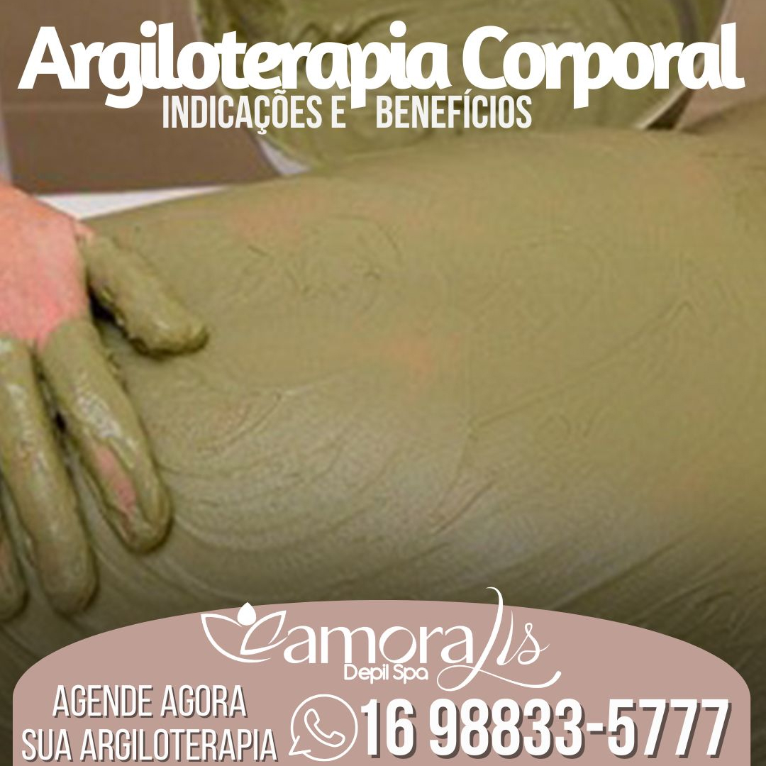 Argiloterapia corporal-indicações e benefícios