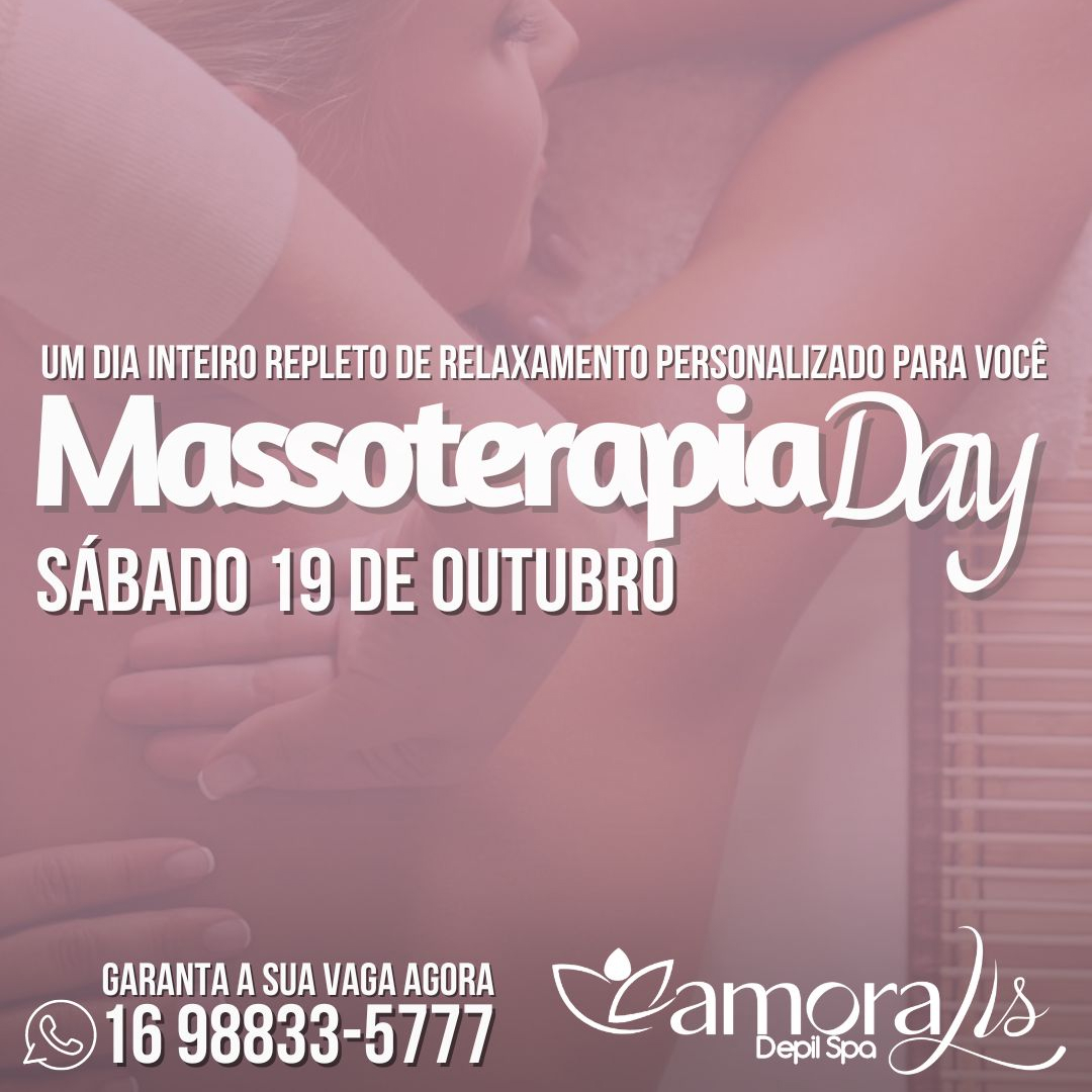 Massoterapia Day-Relaxamento personalizado para você