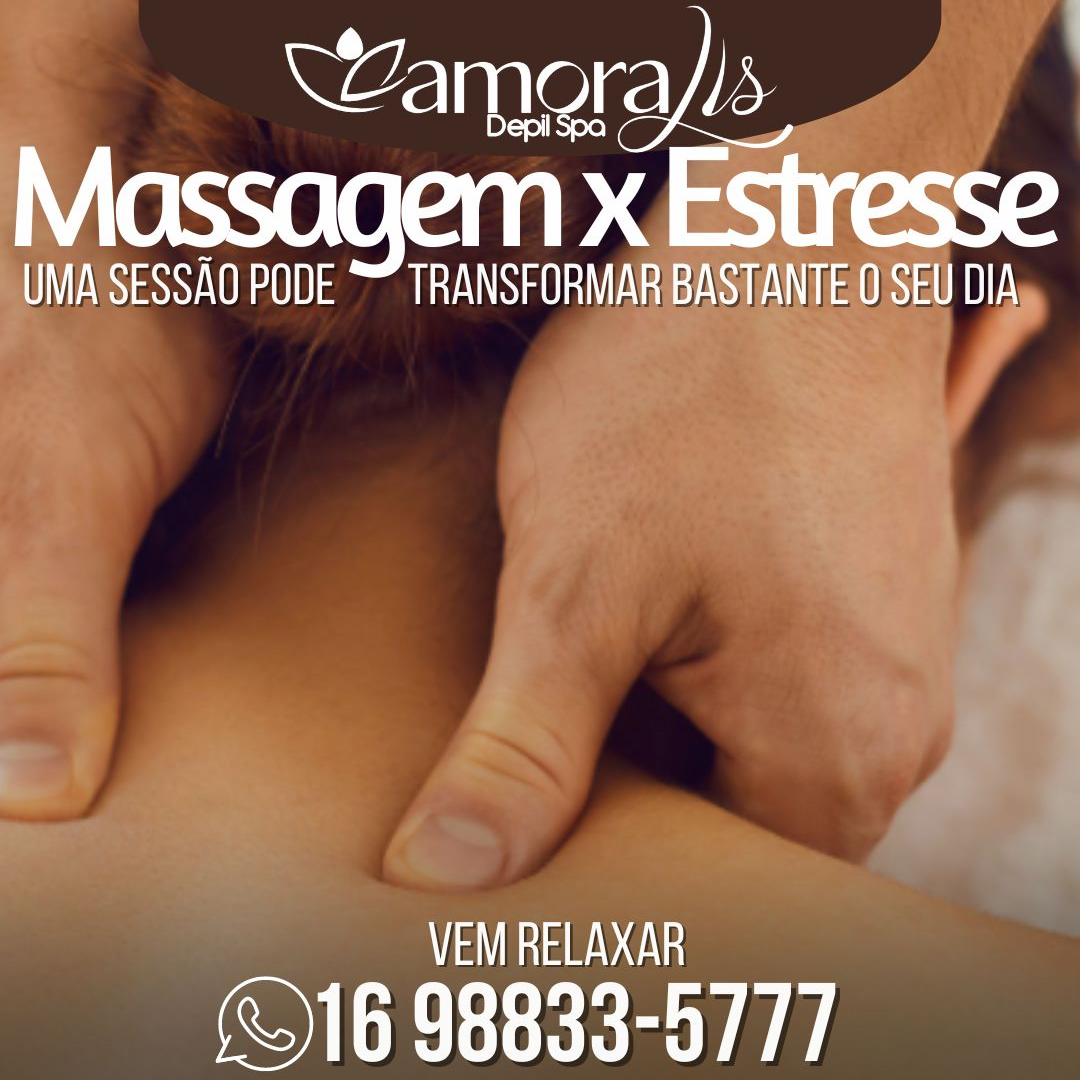 Massagem e estresse-transforme o seu dia