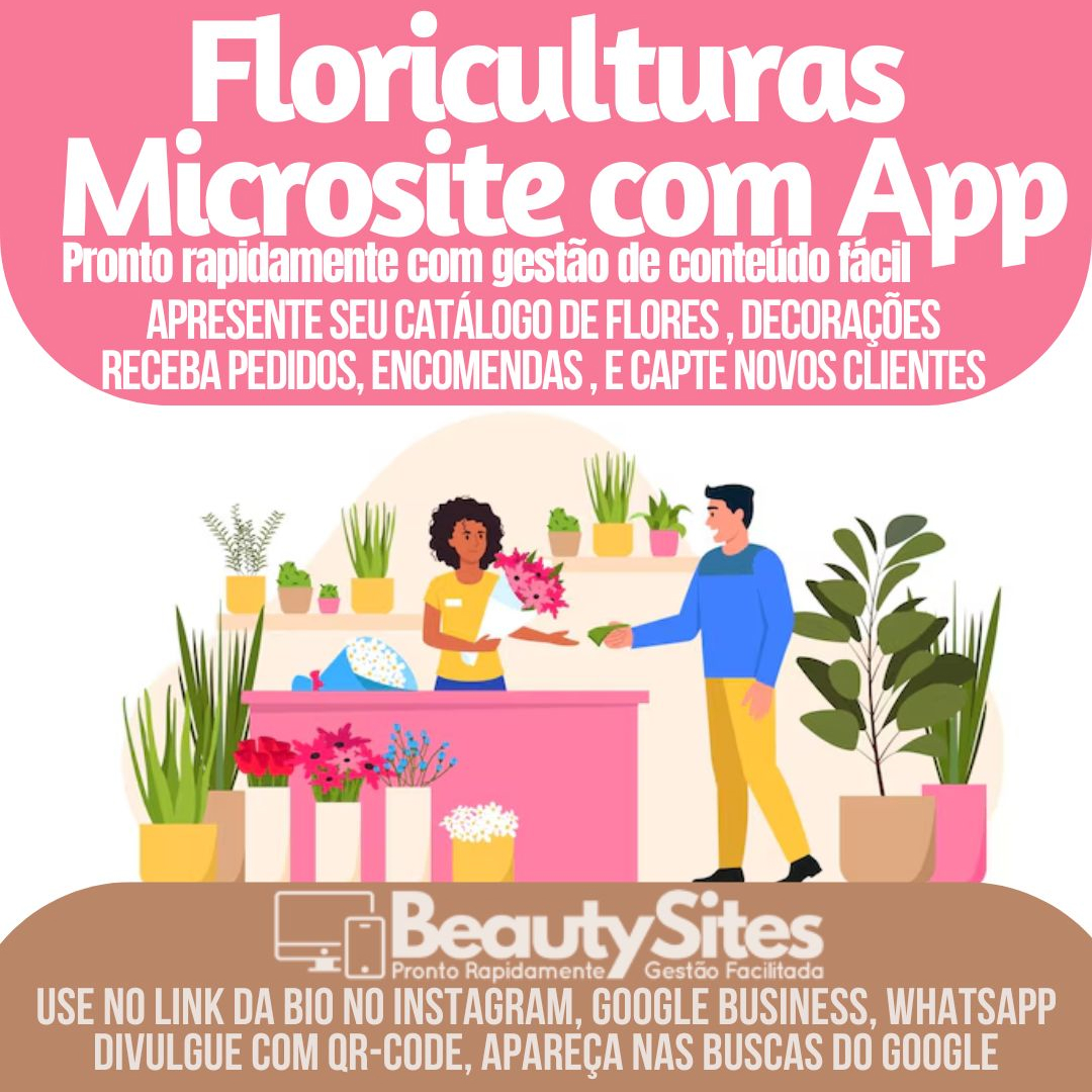 Floriculturas-Aumente a sua visibilidade