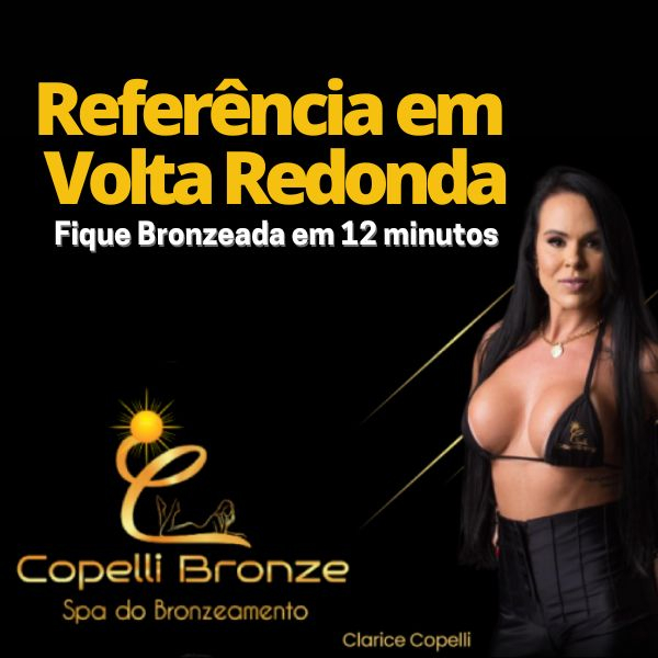 Referência em Volta Redonda-Fique Bronzeada em 12 minutos