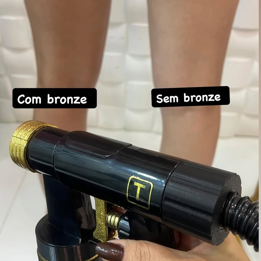 Bronze a jato-perceba a diferença