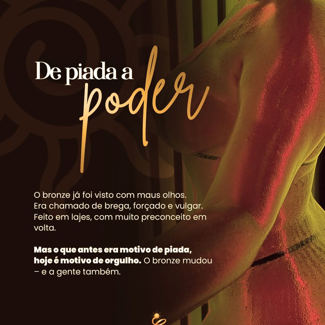 Bronze não é mais piada-Agora é um ato de autoestima