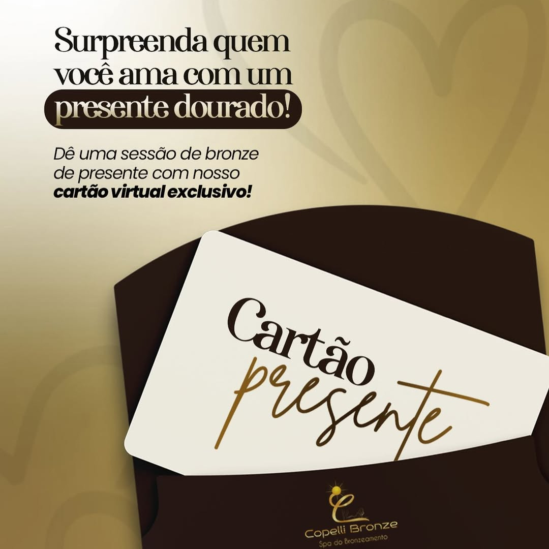 Cartão presente-surpreenda