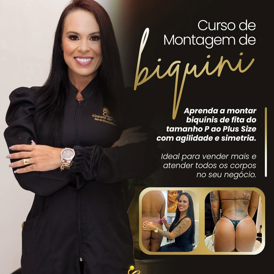Curso de montagem de biquini-venha fazer