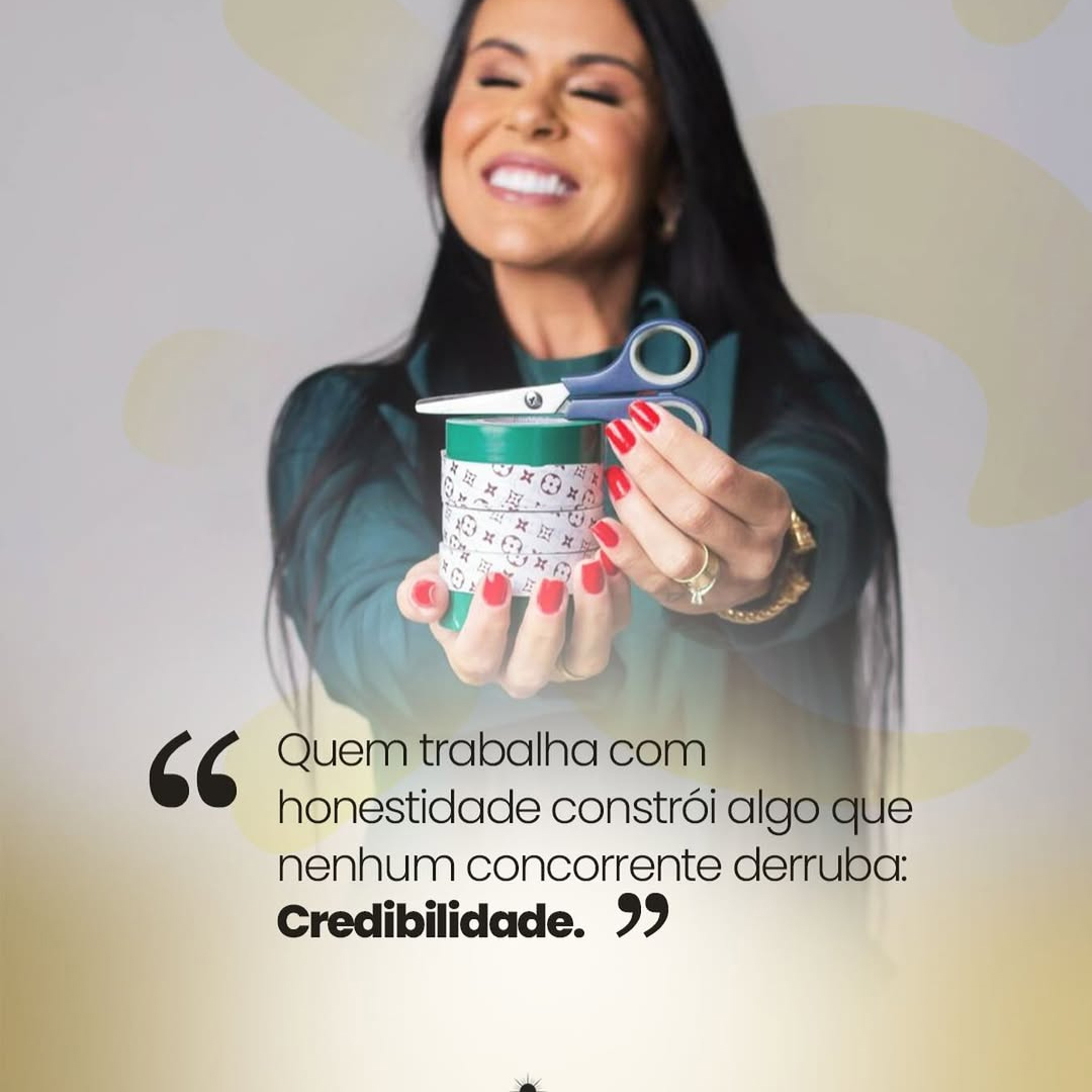 Quem trabalha com honestidade-Constrói credibilidade