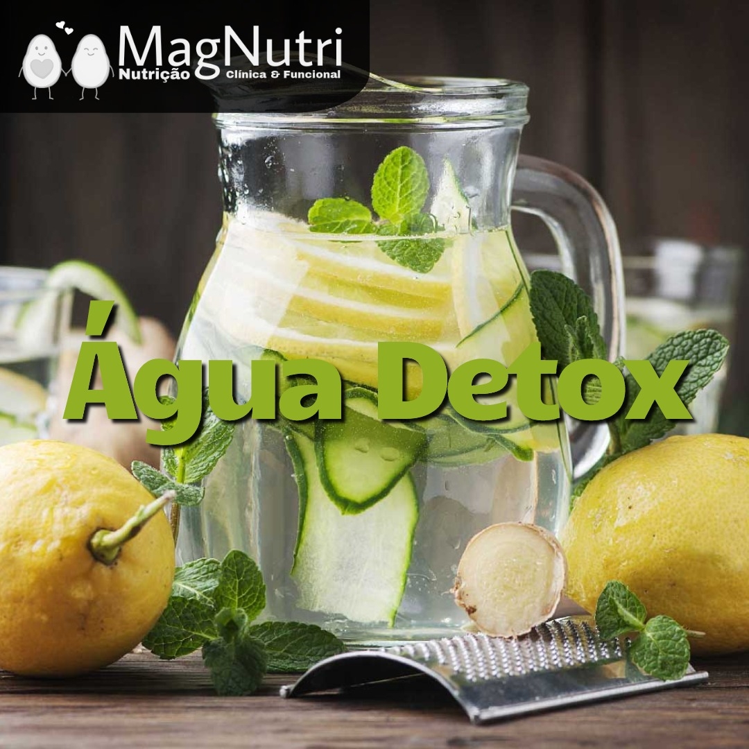Água Detox-Hidratação é super importante para um corpo saudável