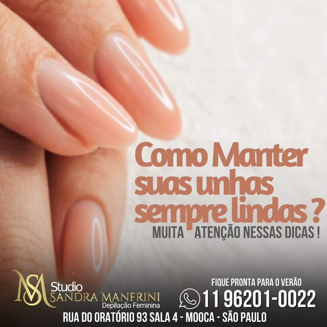 Unha perfeitas-Como manter suas unhas sempre lindas