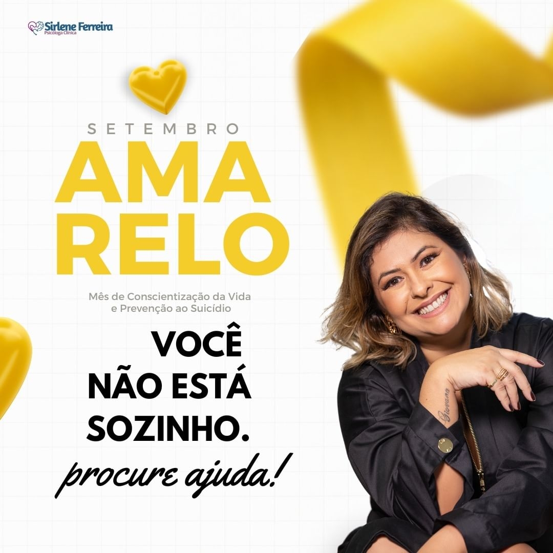 Setembro amarelo-Procure ajuda !
