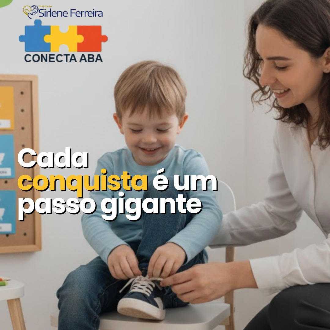 Cada conquista é um passo gigante-saiba mais