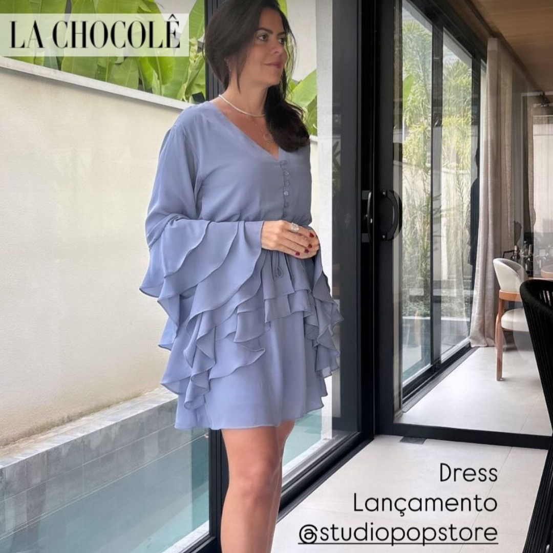 Vestido de camadas- 