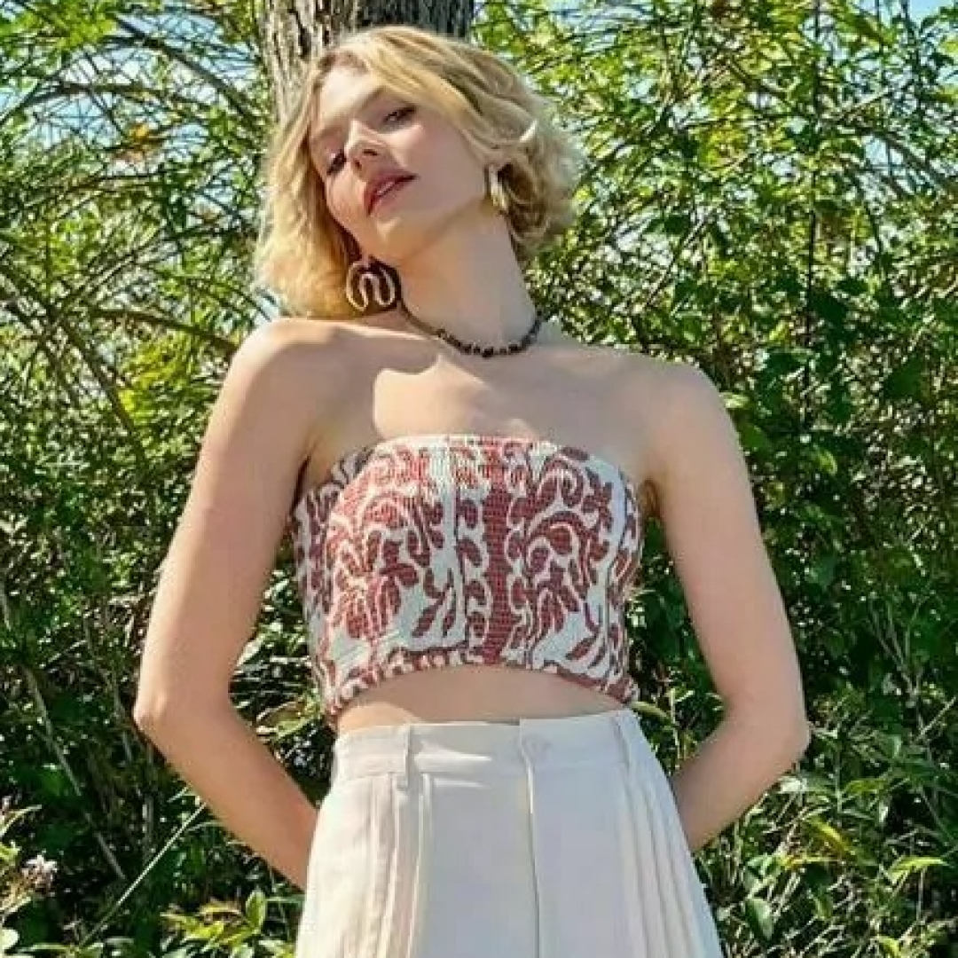 Top estampado- 